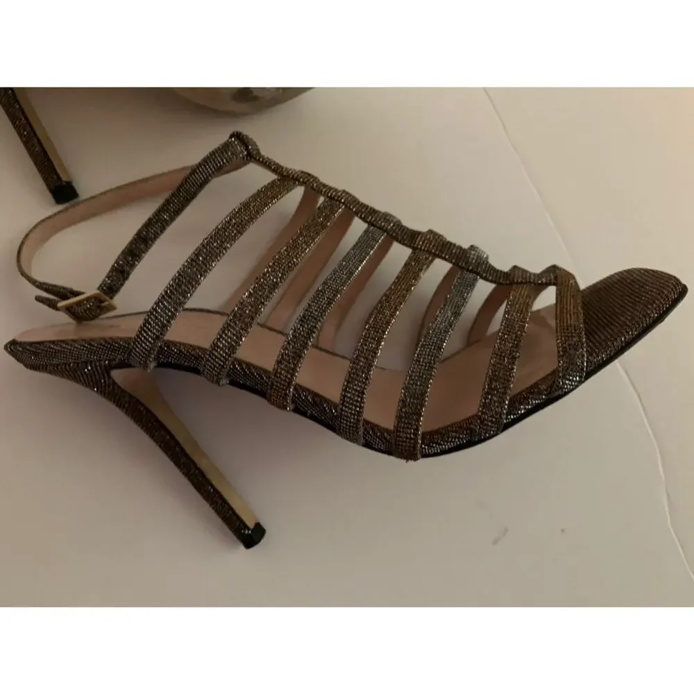 Women's Kate Spade Delila Too Metallic Heels Size 8